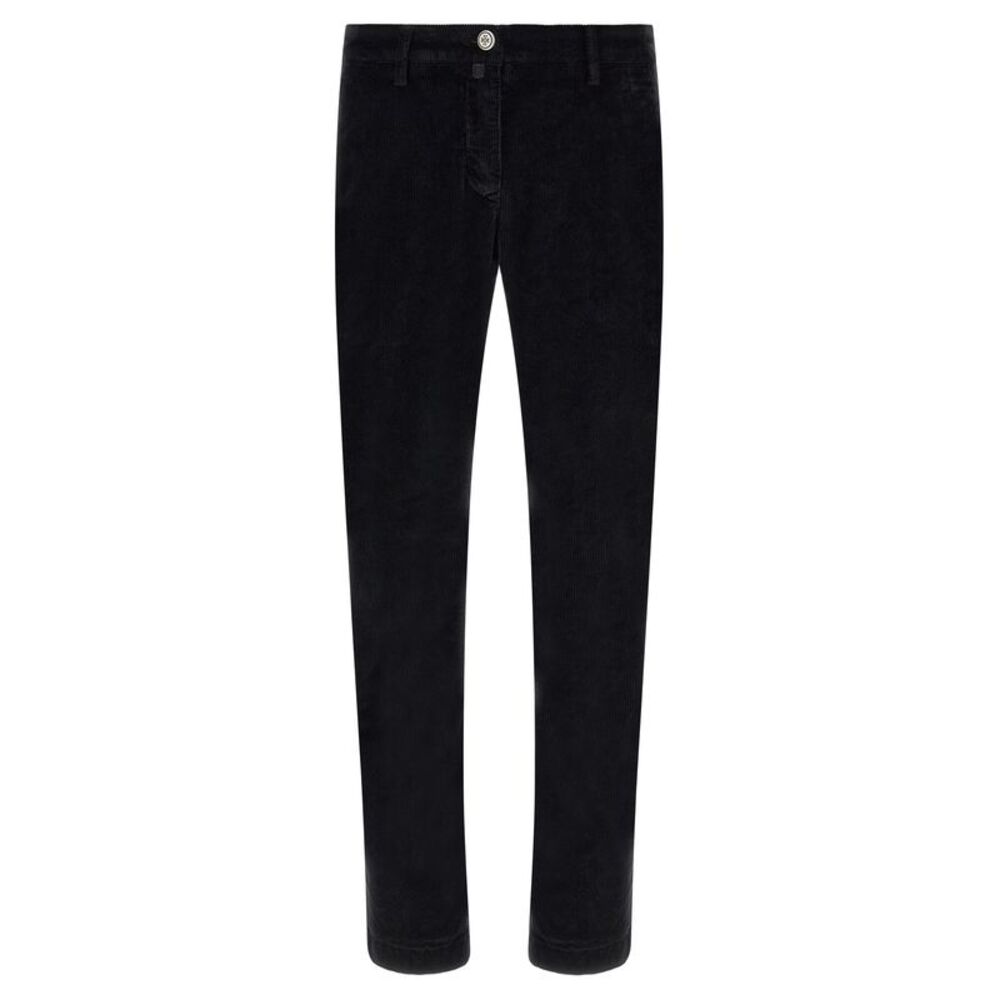 Jacob Cohen Black Cotton Chino Men's Pants